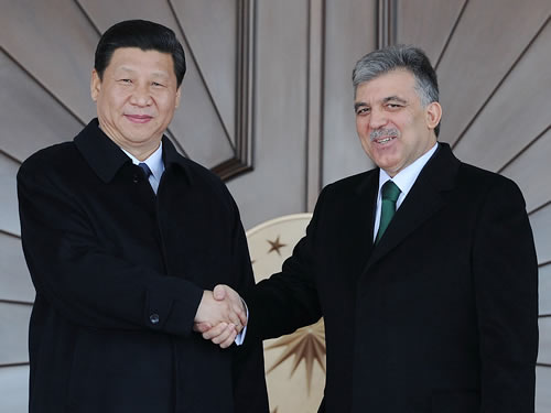 Çin Halk Cumhuriyeti Devlet Başkan Yardımcısı Xi Jinping Çankaya Köşkü’nde